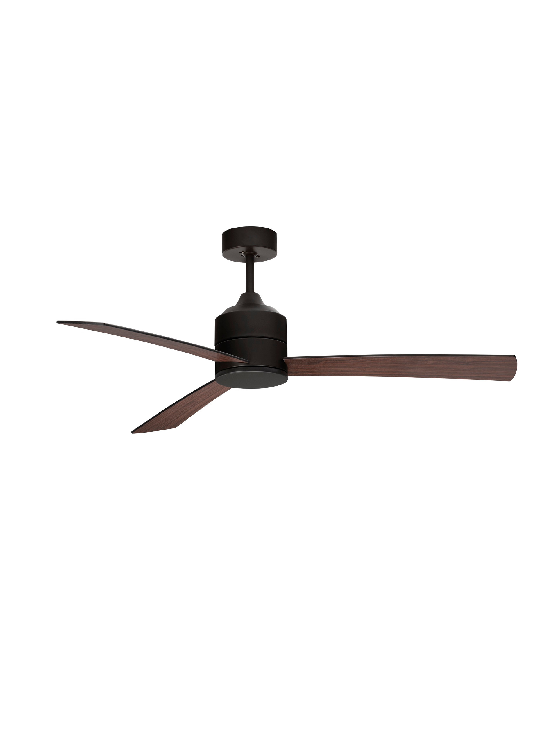 Wentylator sufitowy nowoczesny Luces Exclusivas APIZACO, czarno-brązowy, Ø 137 cm – LE42960 - obrazek 2