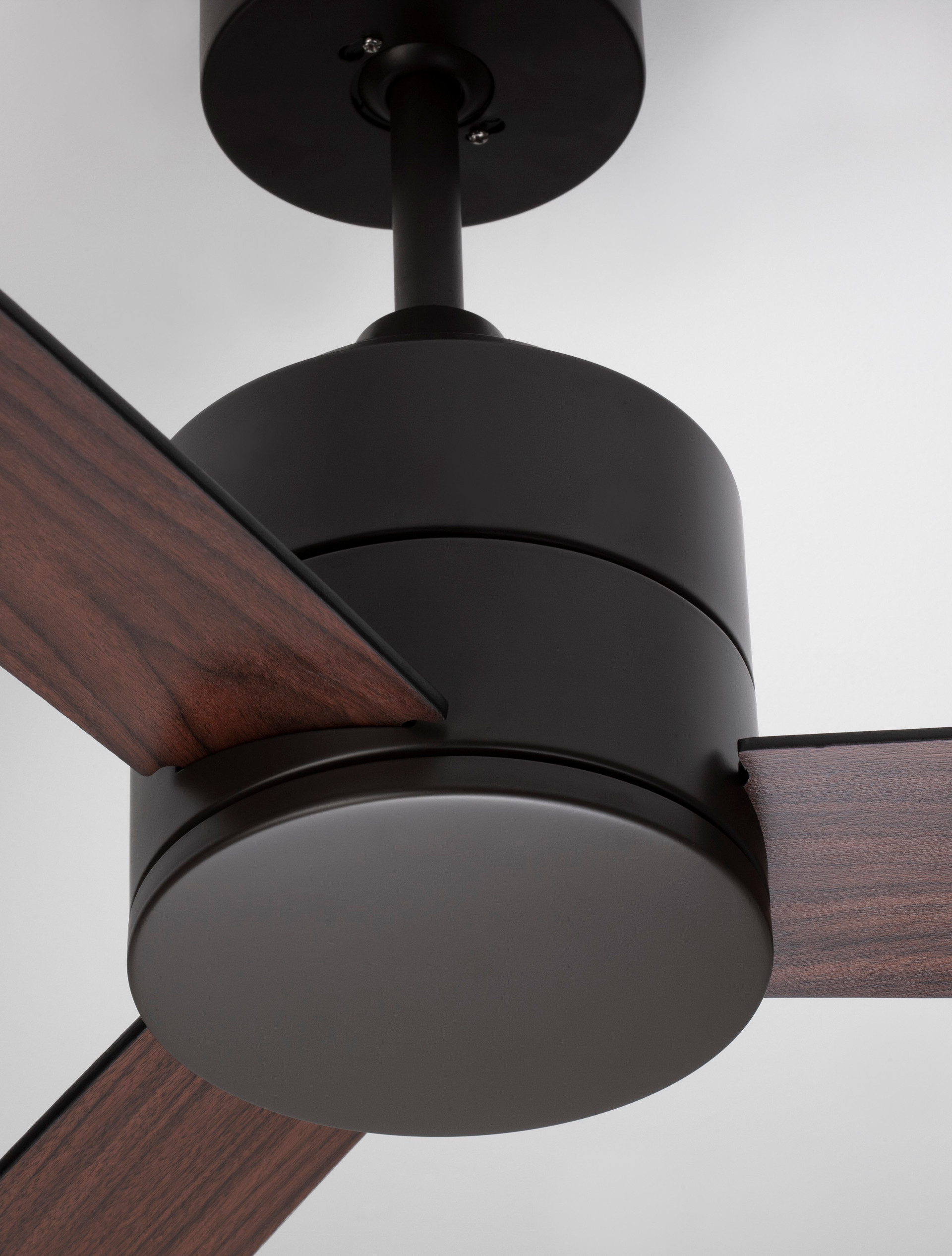 Wentylator sufitowy nowoczesny Luces Exclusivas APIZACO, czarno-brązowy, Ø 137 cm – LE42960 - obrazek 4