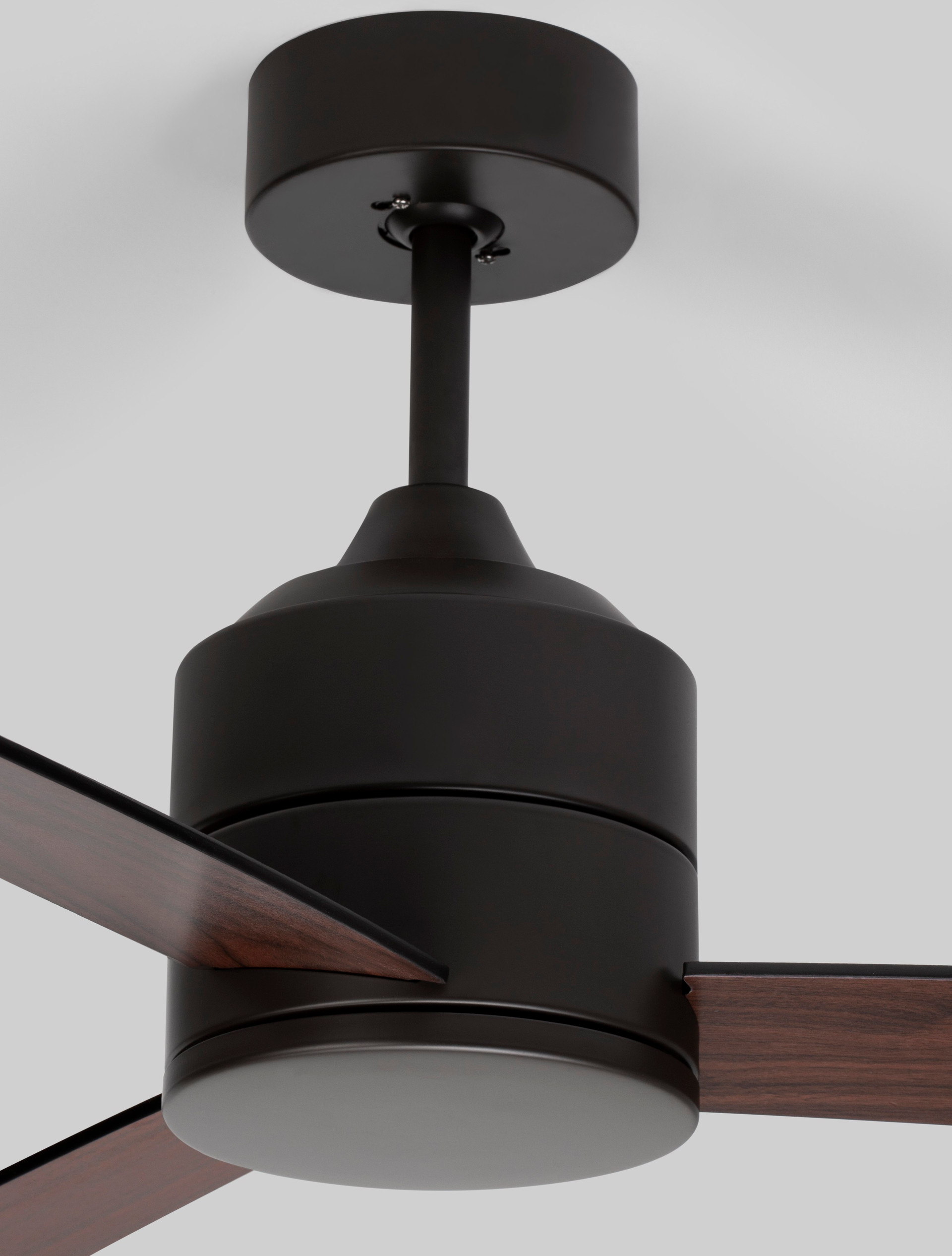 Wentylator sufitowy nowoczesny Luces Exclusivas APIZACO, czarno-brązowy, Ø 137 cm – LE42960 - obrazek 6