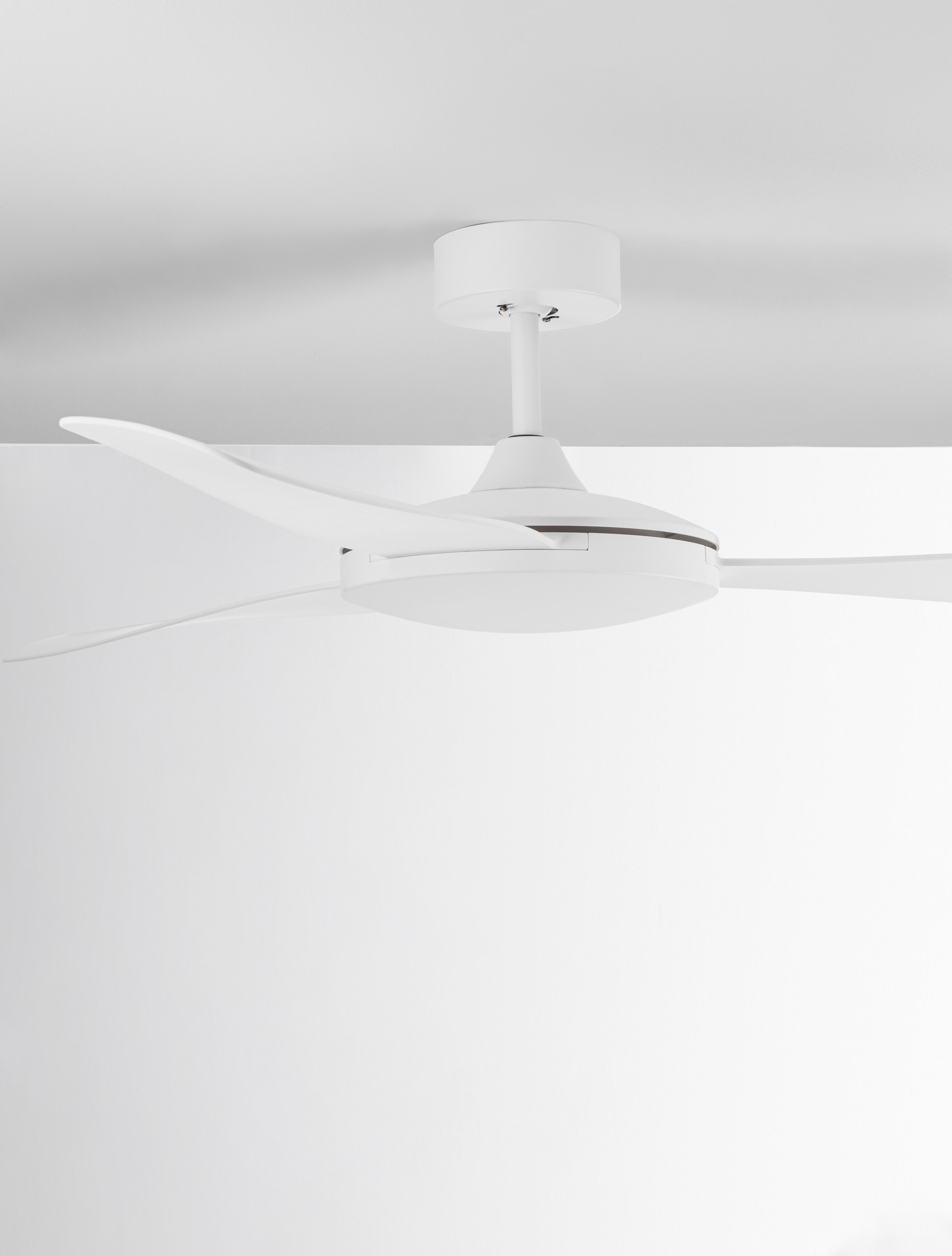 Wentylator sufitowy nowoczesny Luces Exclusivas ORIZABA, biały, Ø 132 cm – LE42963