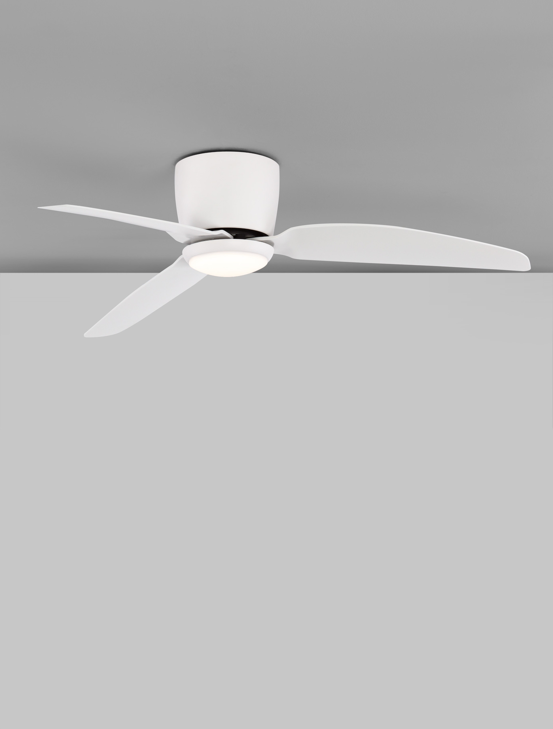 Wentylator sufitowy z oświetleniem nowoczesny Luces Exclusivas ABORARE, biały, LED 18 W 3000 K, Ø 99,5 cm – LE43738 - obrazek 4