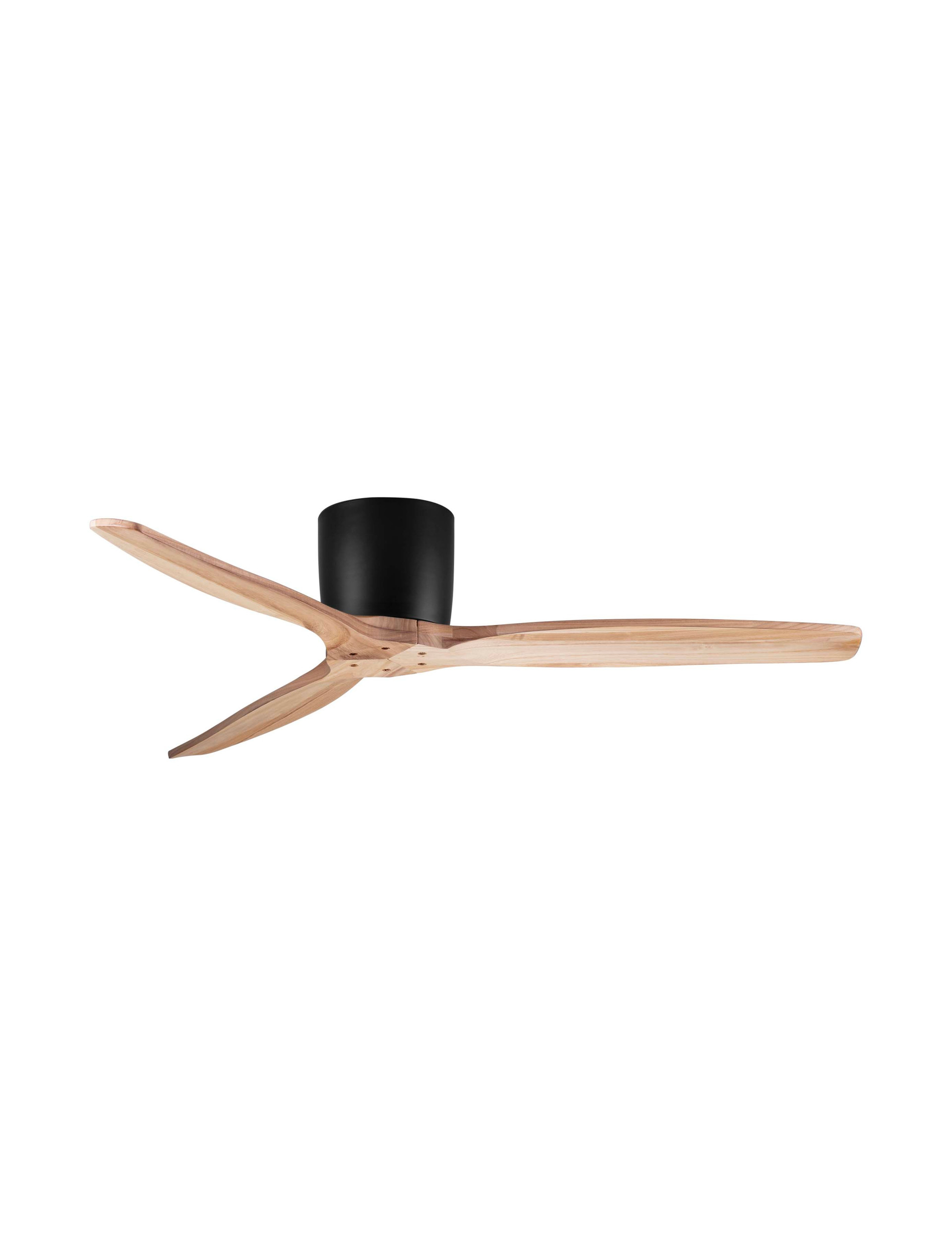 Wentylator sufitowy nowoczesny Luces Exclusivas JOSECITO, czarny / dąb, Ø 132 cm – LE44962 - obrazek 2