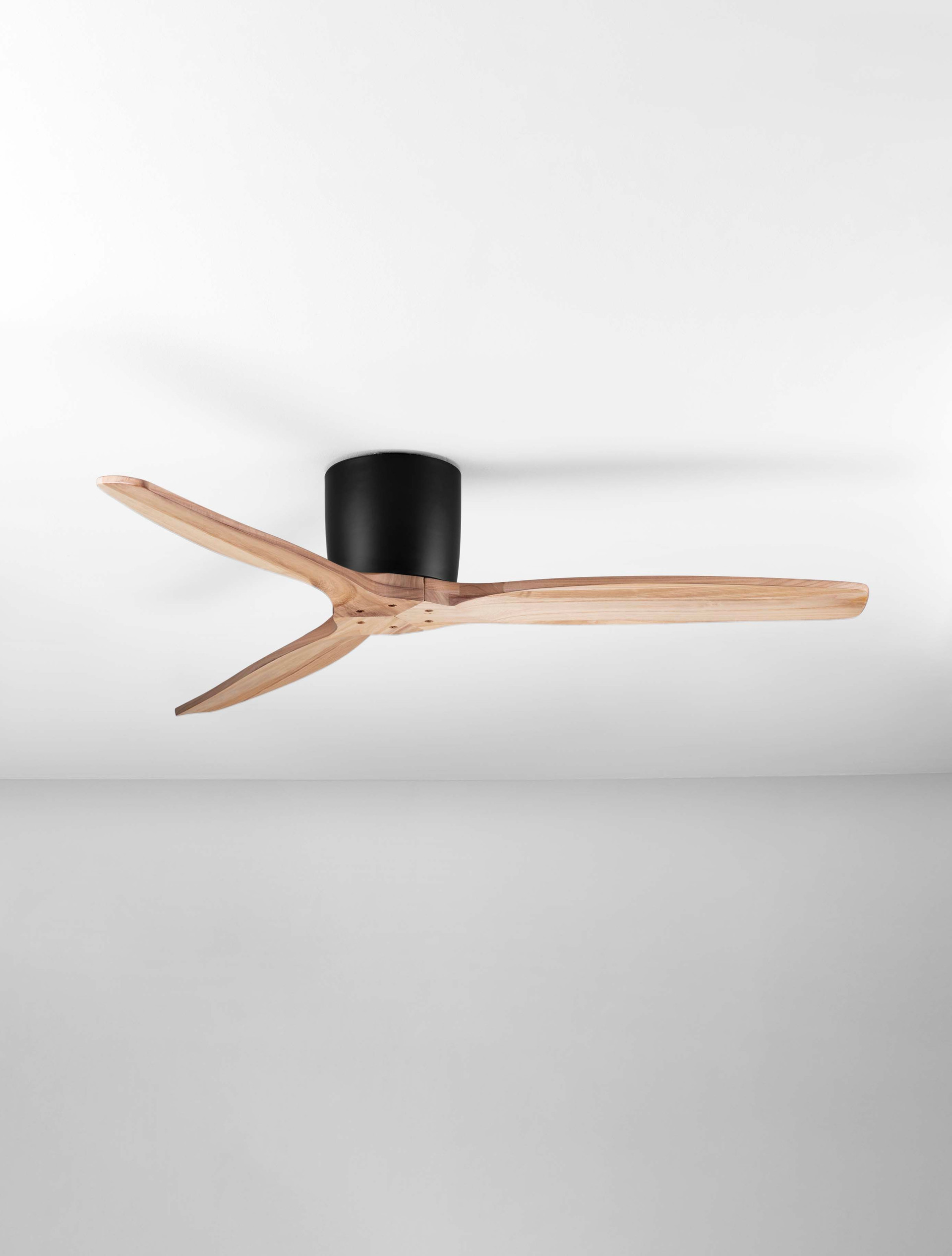 Wentylator sufitowy nowoczesny Luces Exclusivas JOSECITO, czarny / dąb, Ø 132 cm – LE44962 - obrazek 3