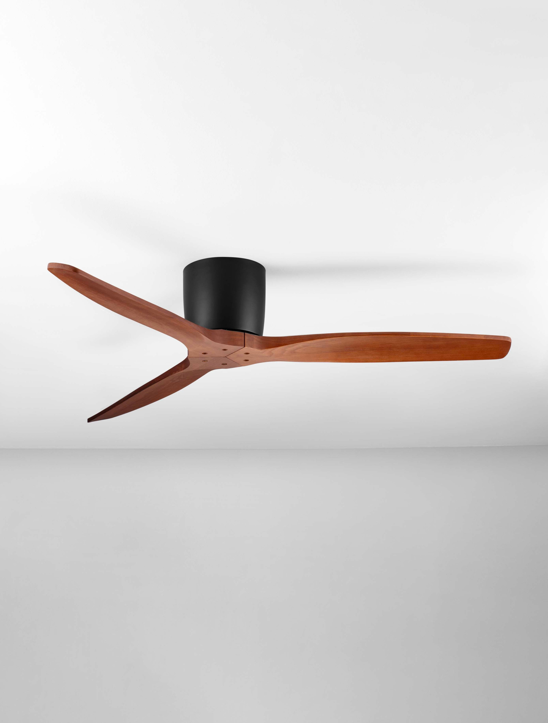 Wentylator sufitowy nowoczesny Luces Exclusivas JOSECITO, czarno-brązowy, Ø 132 cm – LE44963 - obrazek 3