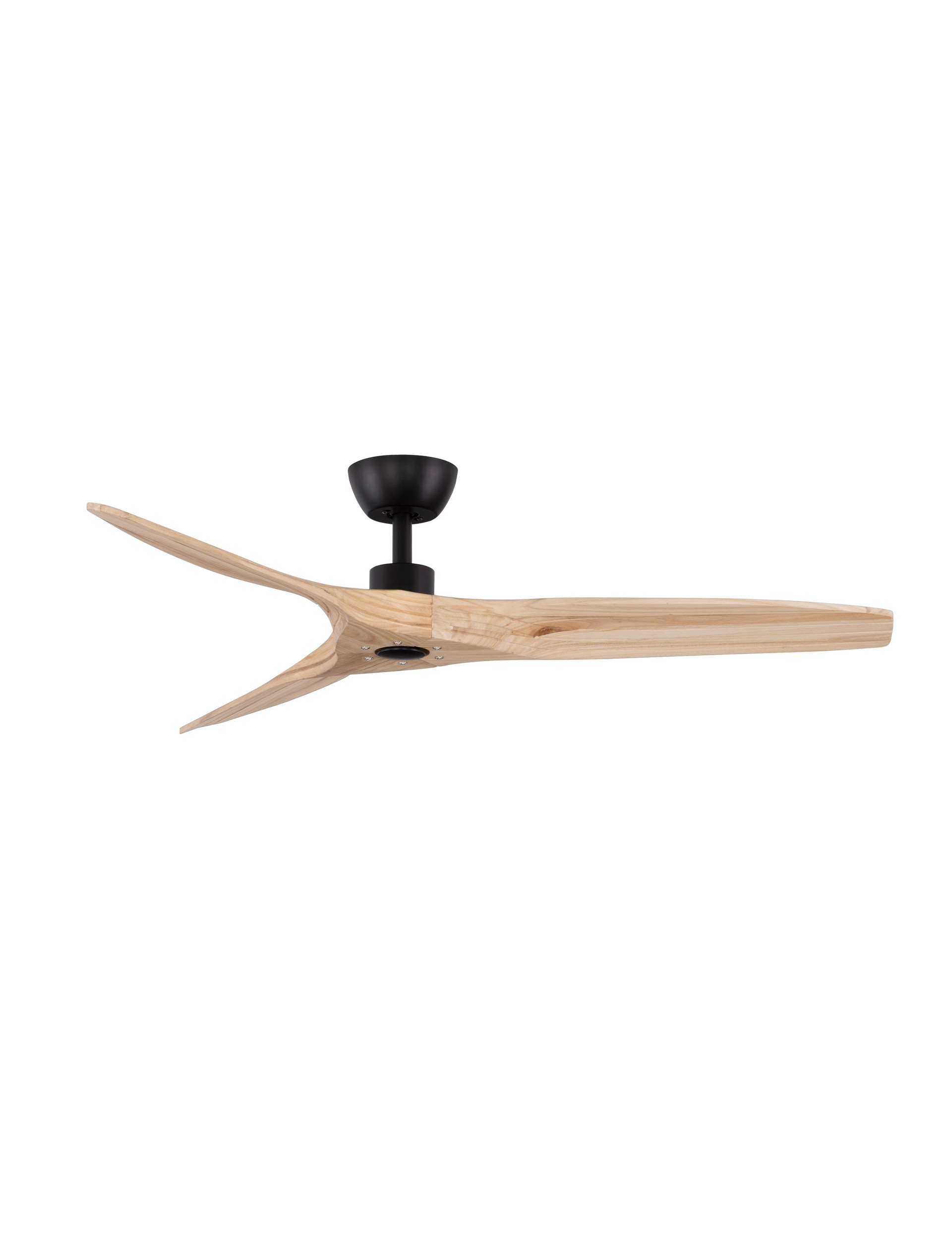 Wentylator sufitowy nowoczesny Luces Exclusivas MIGUEL, czarny / dąb, Ø 132 cm – LE44418 - obrazek 2