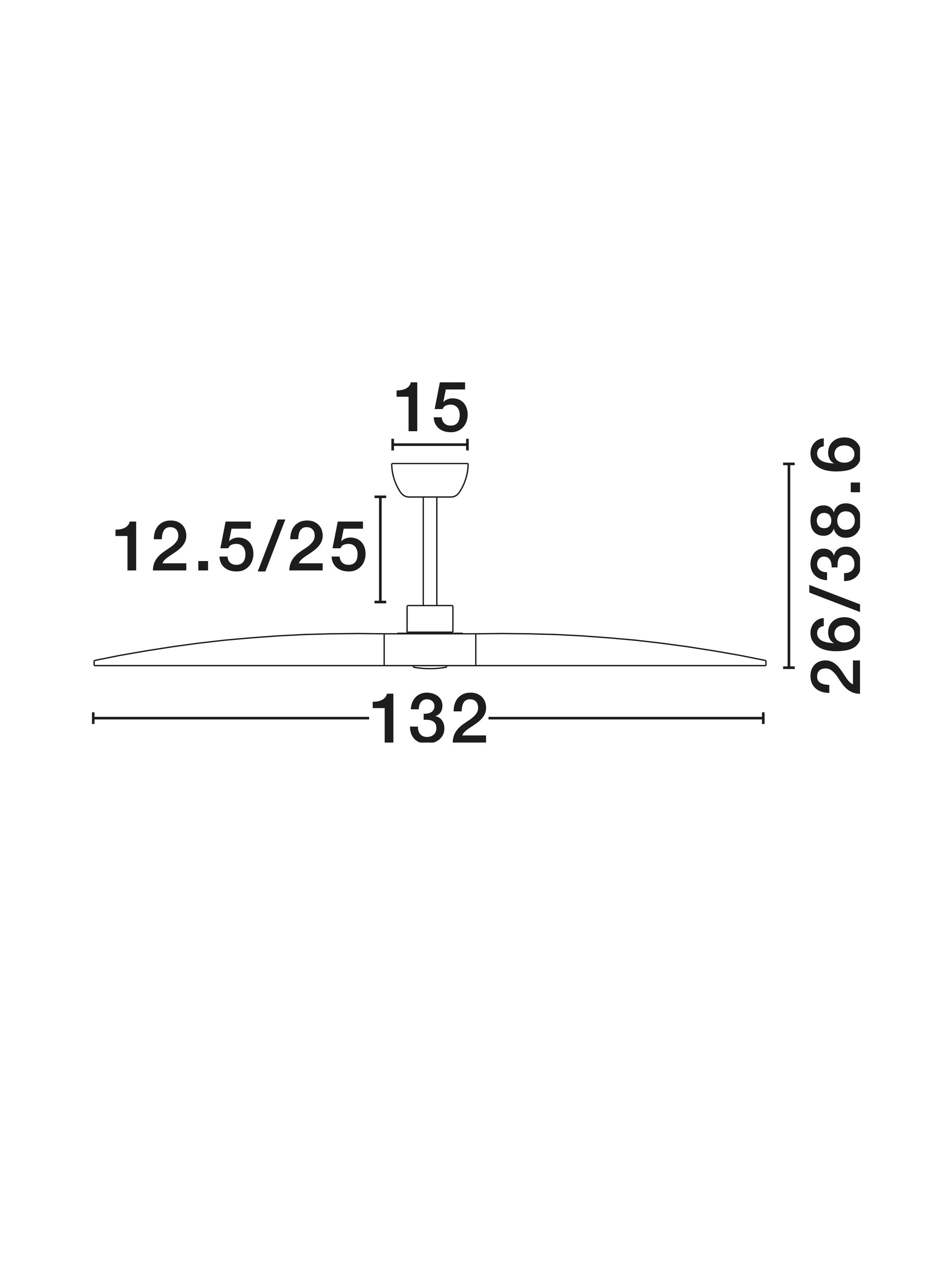 Wentylator sufitowy nowoczesny Luces Exclusivas MIGUEL, czarny / dąb, Ø 132 cm – LE44418 - obrazek 7