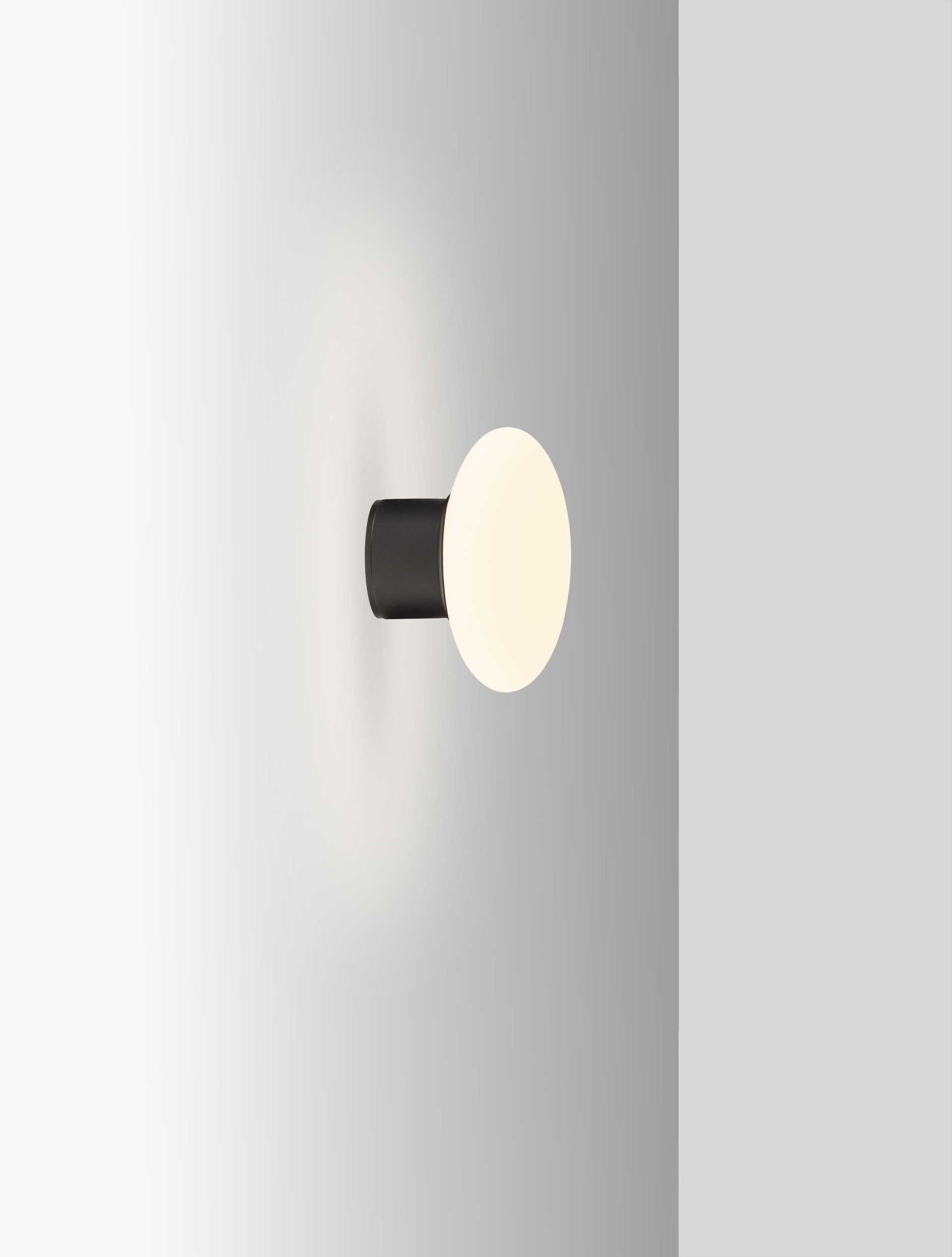 Plafon zewnętrzny minimalistyczny Luces Exclusivas TARANZO, czarny, LED 6 W 3000 K, Ø 17,5 cm – LE75258 - obrazek 4