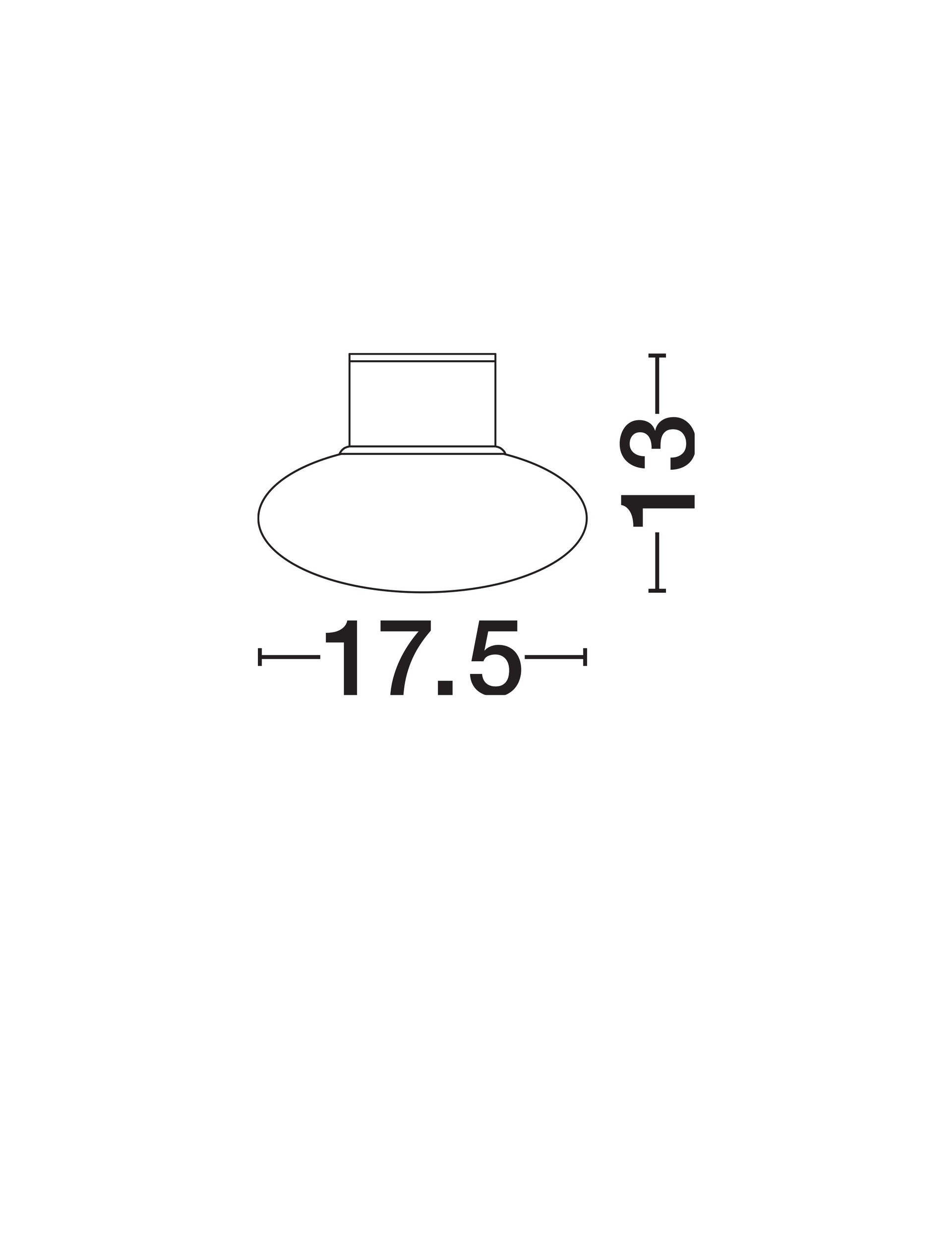 Plafon zewnętrzny minimalistyczny Luces Exclusivas TARANZO, czarny, LED 6 W 3000 K, Ø 17,5 cm – LE75258 - obrazek 9