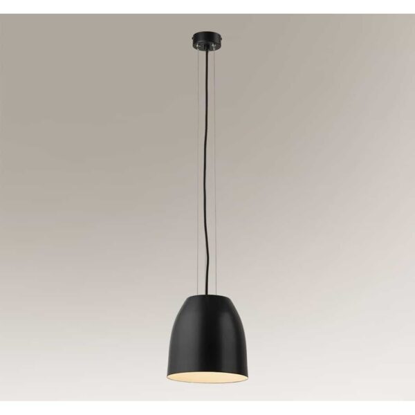Lampa wisząca Antigo MISAWA – czarna, 1 × E27 – 7838