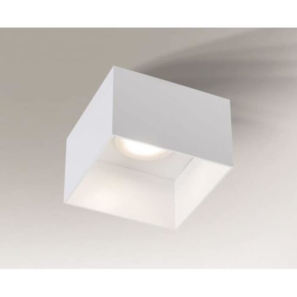 Lampa sufitowa nowoczesna Antigo KONAN – biała, 1 × GX53 – 7082