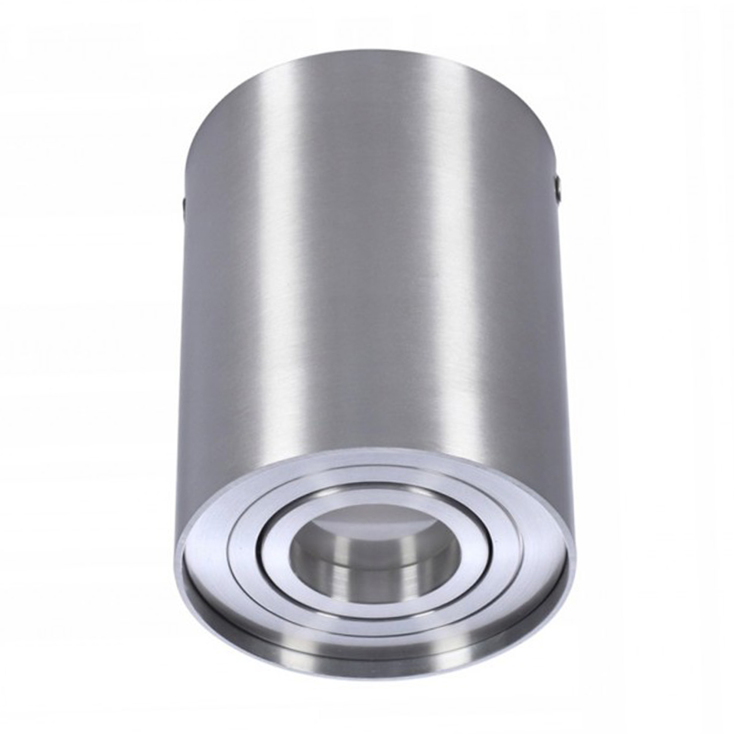 Oprawa sufitowa BROSS 1 AZ0780, w kolorze aluminium, 1×GU10 – AZzardo