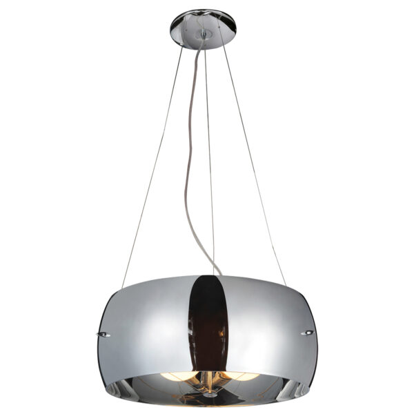 Lampa wisząca COSMO 2 D AZ0844, chromowana, 3×E27 – AZzardo