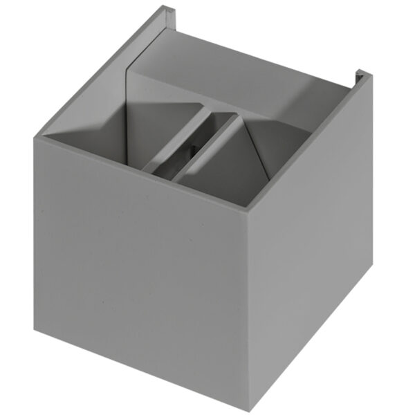 Kinkiet zewnętrzny GAMBINO N AZ0958, jasnoszary, LED 6 W, 3000 K, IP54 – AZzardo