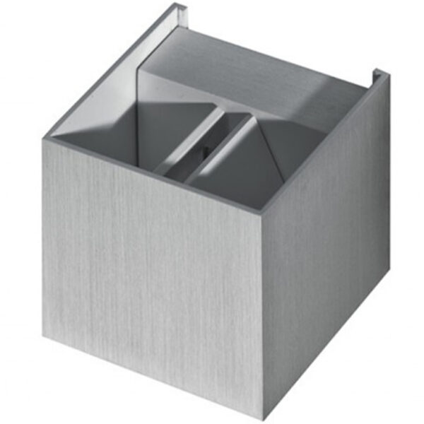 Kinkiet LETICIA AZ1057, w kolorze aluminium, 1×G9 – AZzardo