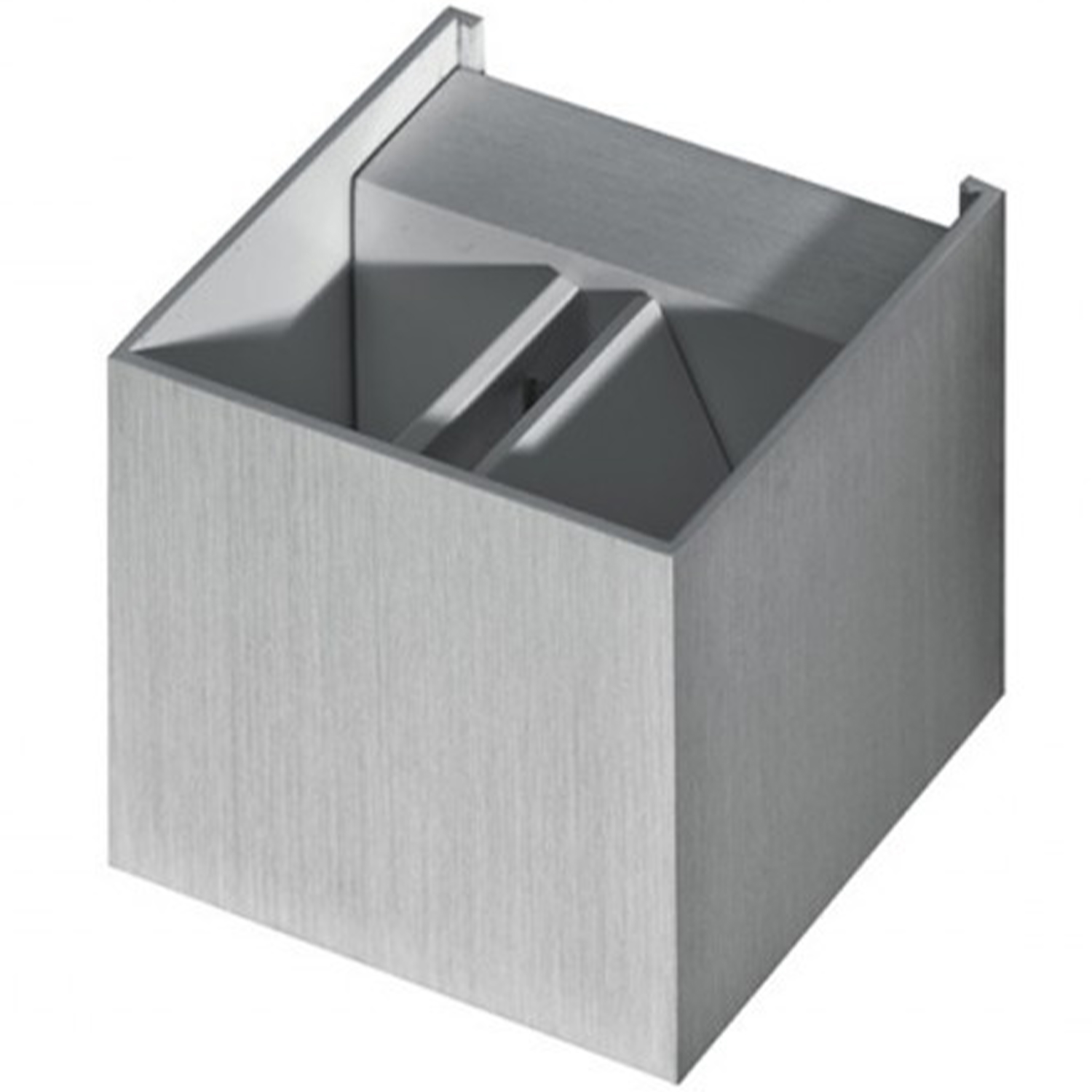 Kinkiet LETICIA AZ1057, w kolorze aluminium, 1×G9 – AZzardo