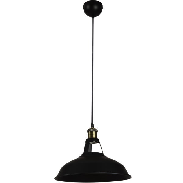 Lampa wisząca AXEL AZ1351, czarna / złota, 1×E27 – AZzardo