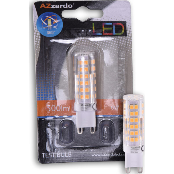 Żarówka LED AZ1378, biała, G9, 6 W, 3000 K – AZzardo