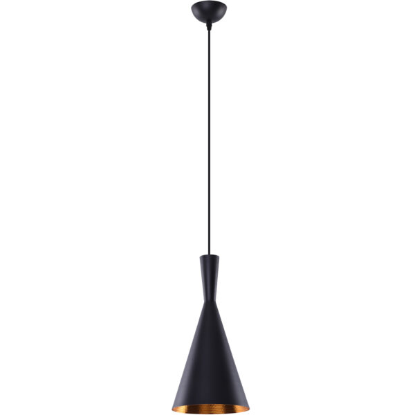 Lampa wisząca VITA AZ1405, czarna / złota, 1×E27 – AZzardo