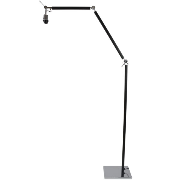 Korpus lampy podłogowej ZYTA AZ1849, czarny / chromowany, 1×E27 – AZzardo