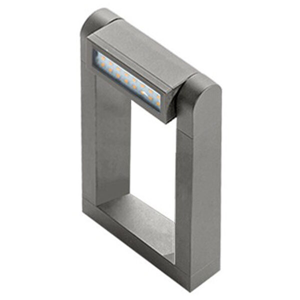 Reflektor ogrodowy FRAME SPIKE AZ2129, jasnoszary, LED 8 W, 3000 K, IP65 – AZzardo