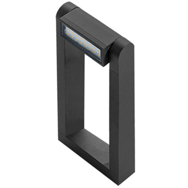 Słupek ogrodowy FRAME 70 AZ2130, grafitowy, LED 10 W, 3000 K, IP65 – AZzardo