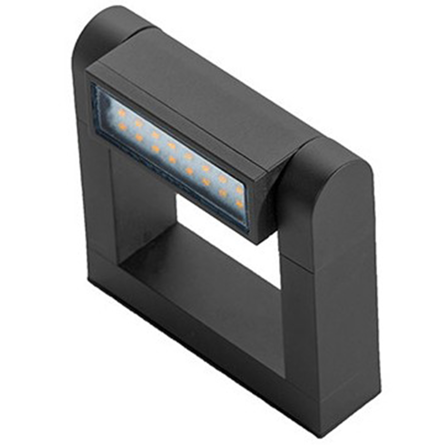 Kinkiet zewnętrzny FRAME AZ2132, grafitowy, LED 8 W, 3000 K, IP65 – AZzardo
