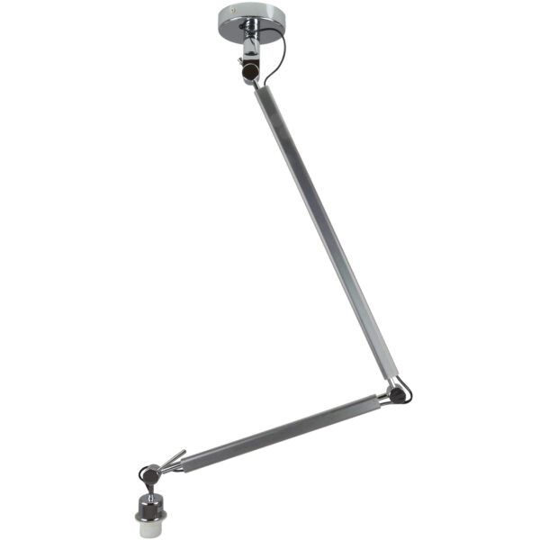 Korpus lampy wiszącej ZYTA S AZ2298, w kolorze aluminium / chromowany, 1×E27 – AZzardo