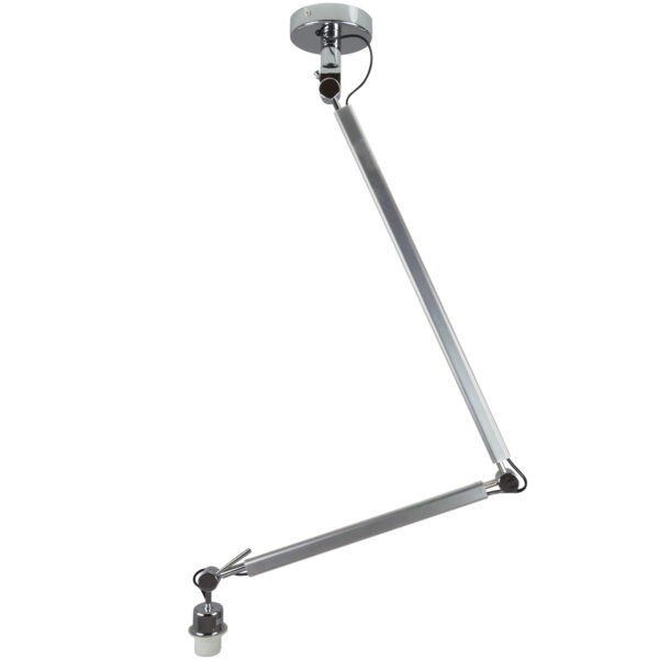 Korpus lampy wiszącej ZYTA M AZ2304, w kolorze aluminium / chromowany, 1×E27 – AZzardo