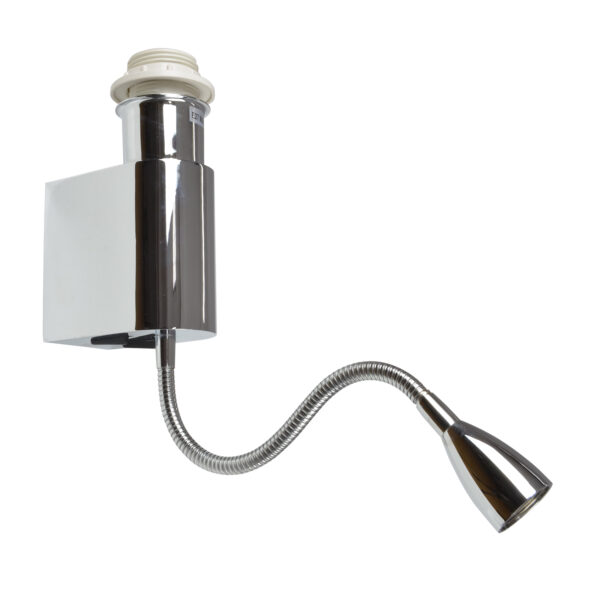 Korpus lampy AMADEO AZ2418, chromowany, 1×E27 + LED 3 W – AZzardo