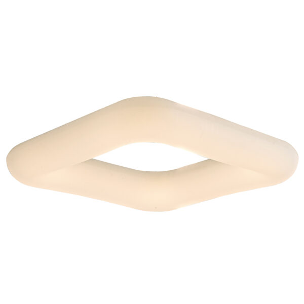 Plafon DONUT SQ 60 AZ2665, biały, LED 42 W, CCT, z pilotem – AZzardo