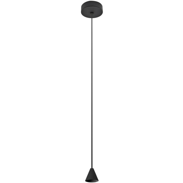 Korpus lampy TENTOR AZ3098, czarny, LED 7 W, 3300 K – AZzardo