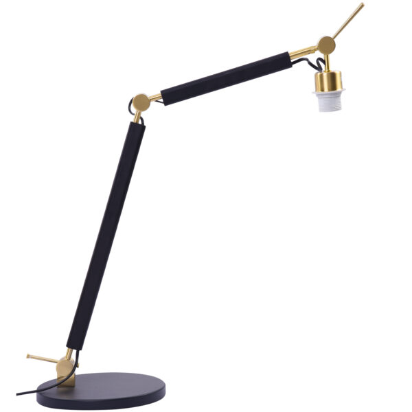 Korpus lampy stołowej ZYTA S AZ4188, czarny / złoty, 1×E27 – AZzardo