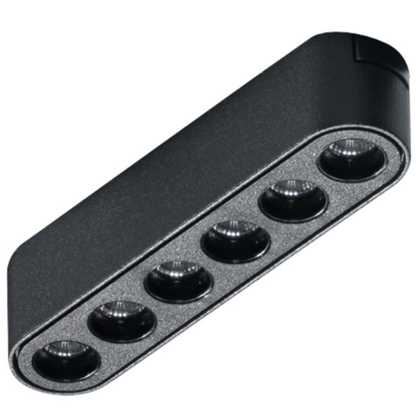 Oprawa szynowa GAMMA SANGRIA POINT AZ5272, czarna, LED 6 W, 3000 K – AZzardo