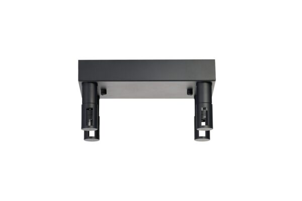 Podsufitka do szyn DELTA SUPER SLIM AZ6680, czarna – AZzardo