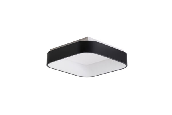 Plafon SOVANA SQUARE 45 AZ6914, czarny, LED 45 W, z pilotem – AZzardo