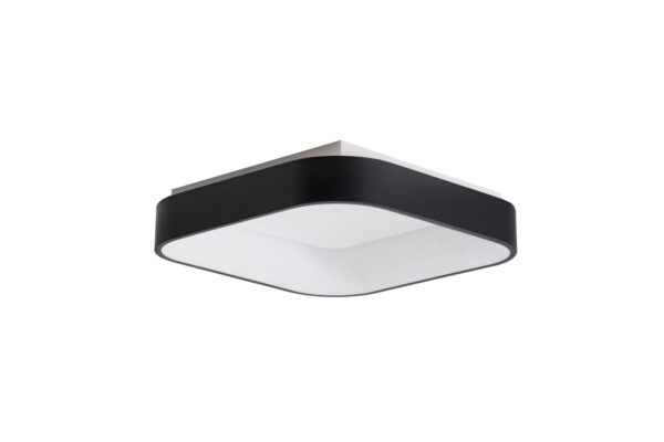Plafon SOVANA SQUARE 60 AZ6916, czarny, LED 60 W, z pilotem – AZzardo