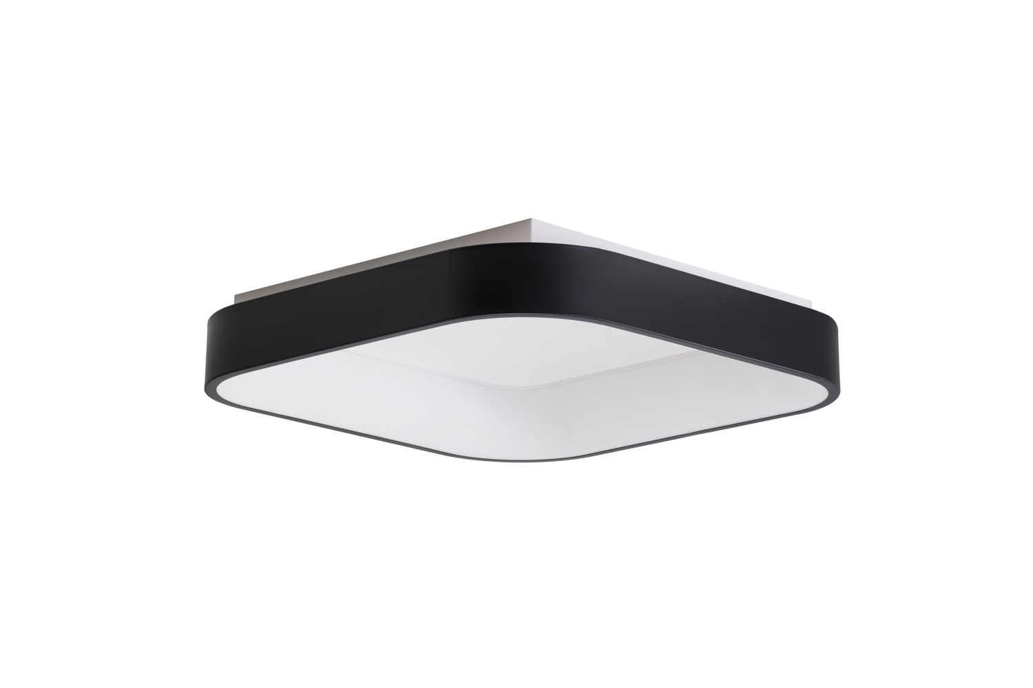 Plafon SOVANA SQUARE 80 AZ6918, czarny, LED 80 W, z pilotem – AZzardo