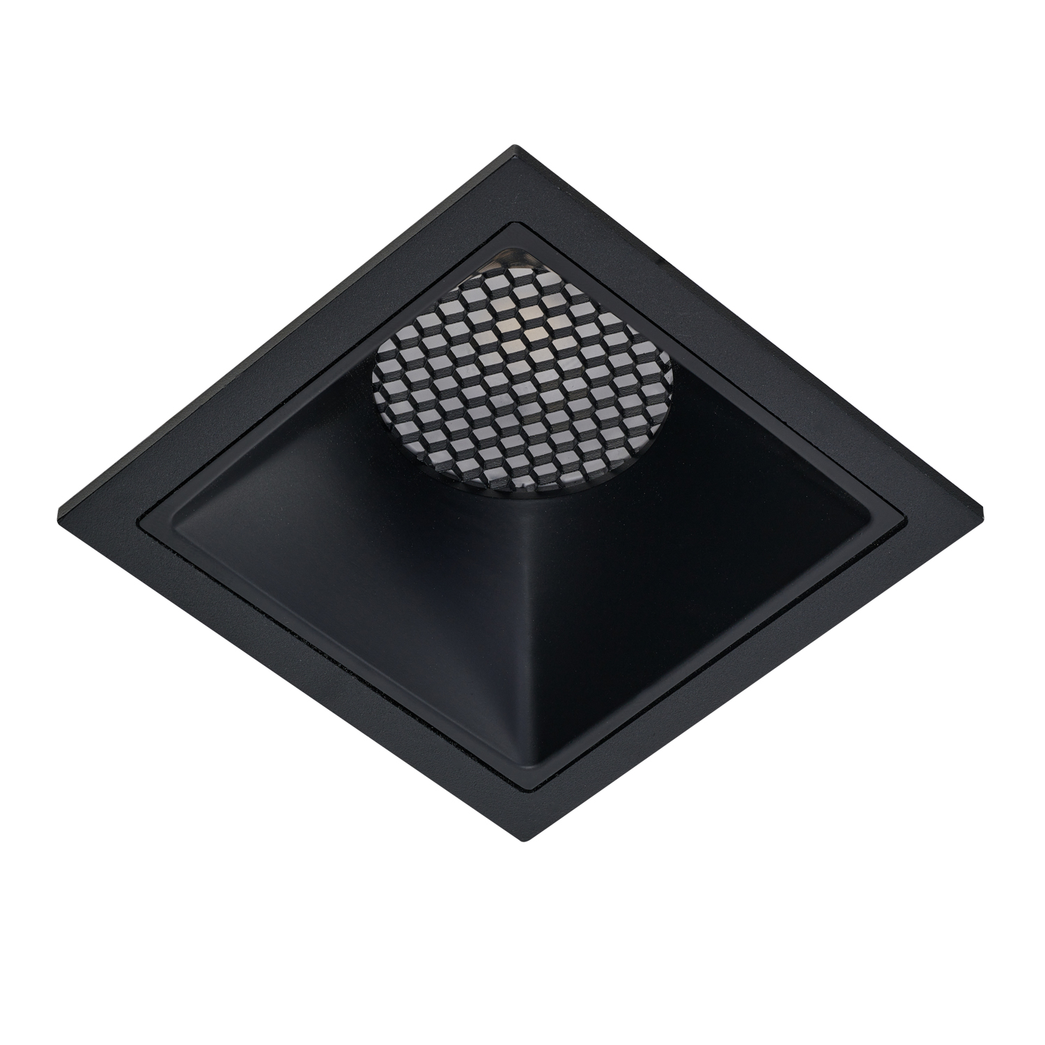 Oprawa wpuszczana TINO S AZ7023, czarna, LED 15 W, CCT – AZzardo