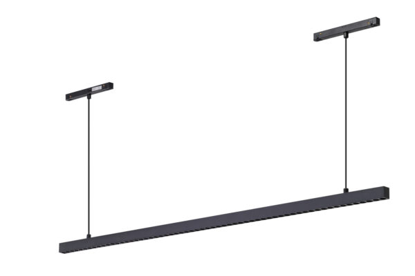 Lampa wisząca do szyn ALFA KIRA 120 AZ7038, czarna, LED 48 W, CCT – AZzardo