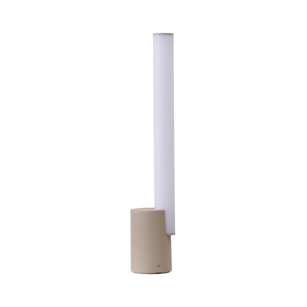 Słupek ogrodowy SIGUR 46 AZ7114, beżowy, LED 15 W, 3000 K, IP54 – AZzardo