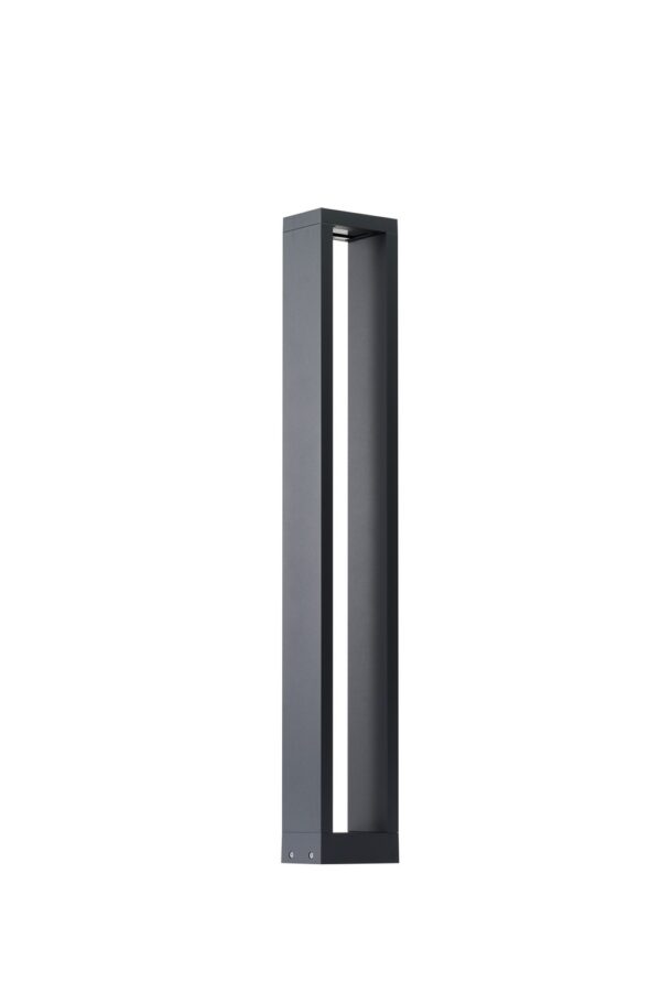 Słupek ogrodowy CAVALIO 80 AZ7140, grafitowy, LED 10 W, 3000 K, IP65 – AZzardo