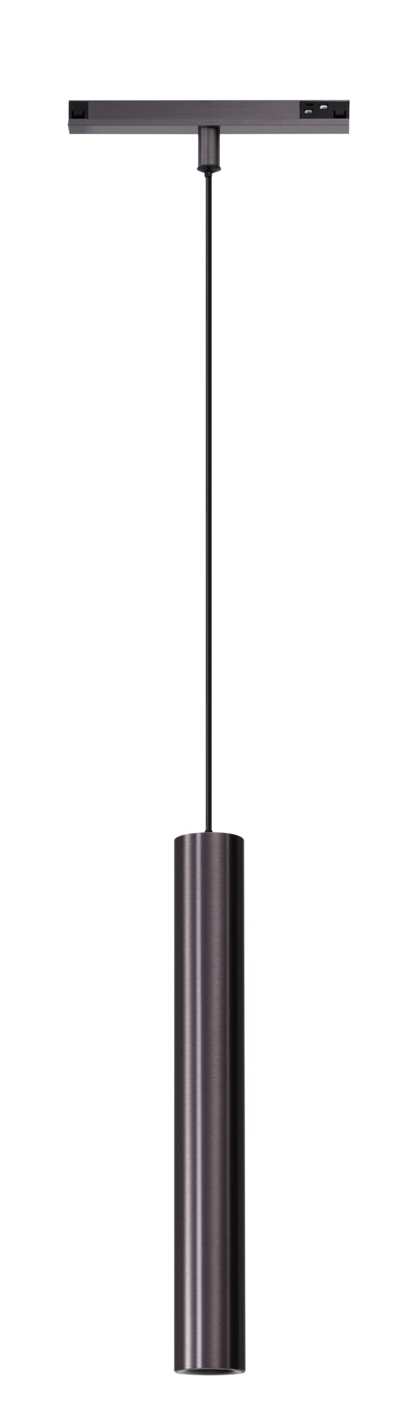 Lampa wisząca do szyn SIGMA ANGOLA DALI AZ7205, tytanowa, LED 12 W, CCT – AZzardo