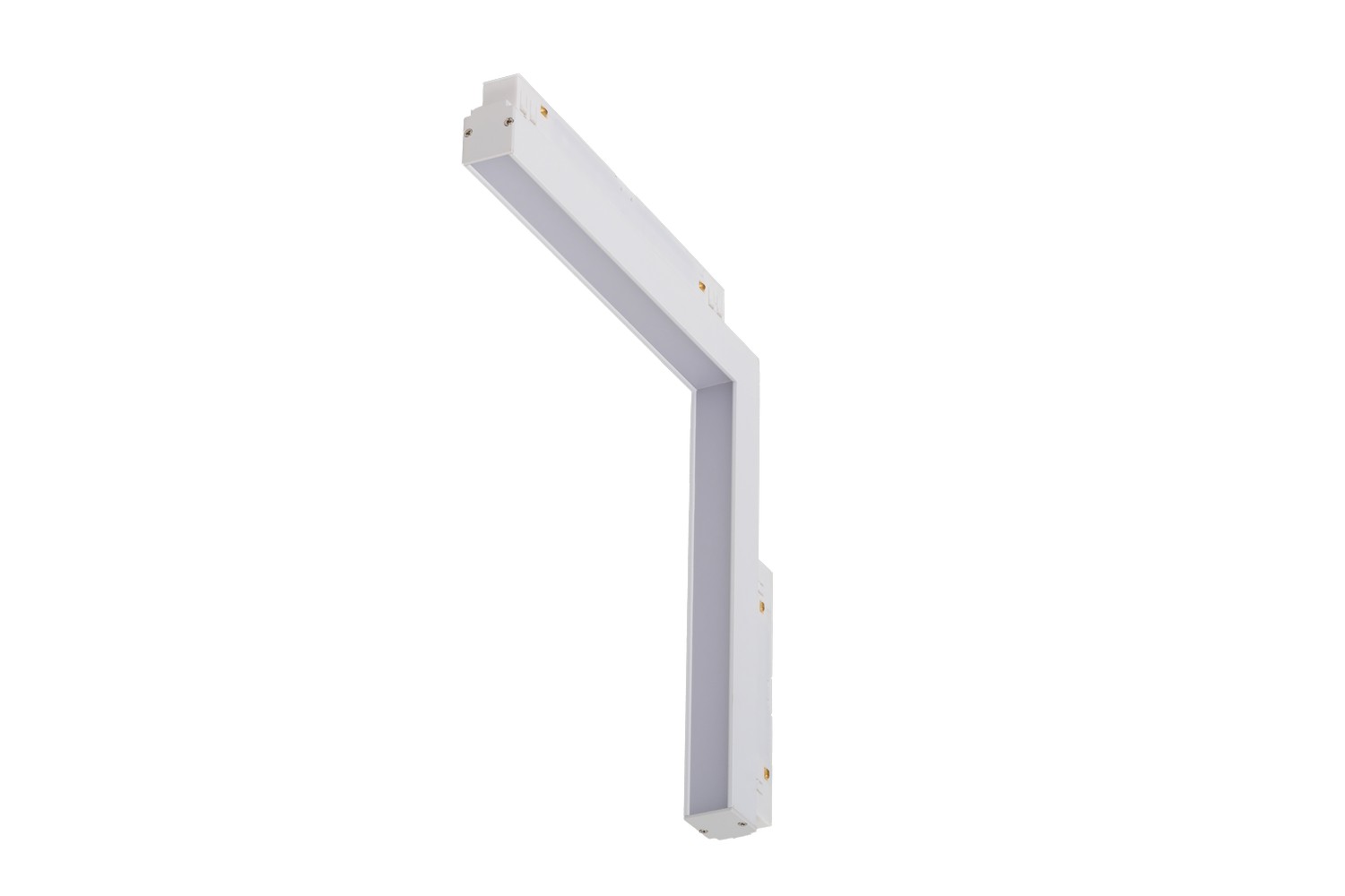 Oprawa szynowa narożna ALFA SAGA B DALI AZ7250, biała, LED 24 W, CCT – AZzardo