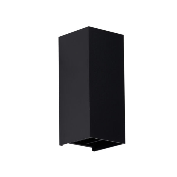Kinkiet zewnętrzny EDDY SQUARE AZ7260, czarny, LED 12 W, CCT, IP65 – AZzardo