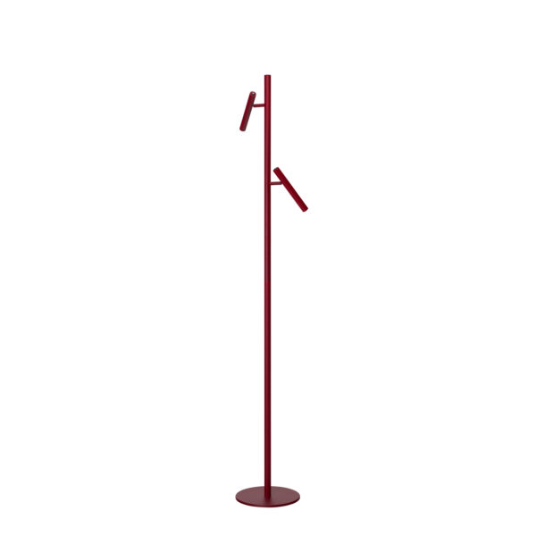 Lampa podłogowa TROST 2 AZ7296, czerwona, LED 9 W, 3000 K – AZzardo