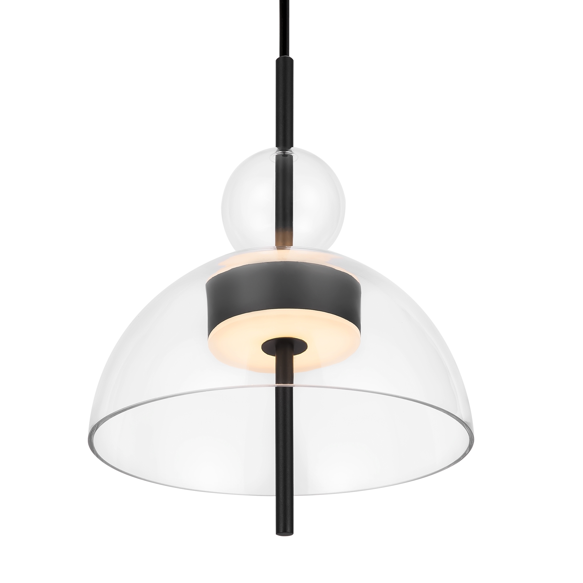 Lampa wisząca nowoczesna BANGKOK MOD185PL-L6B3K1, czarna, LED 12 W 3000 K – Maytoni - obrazek 2