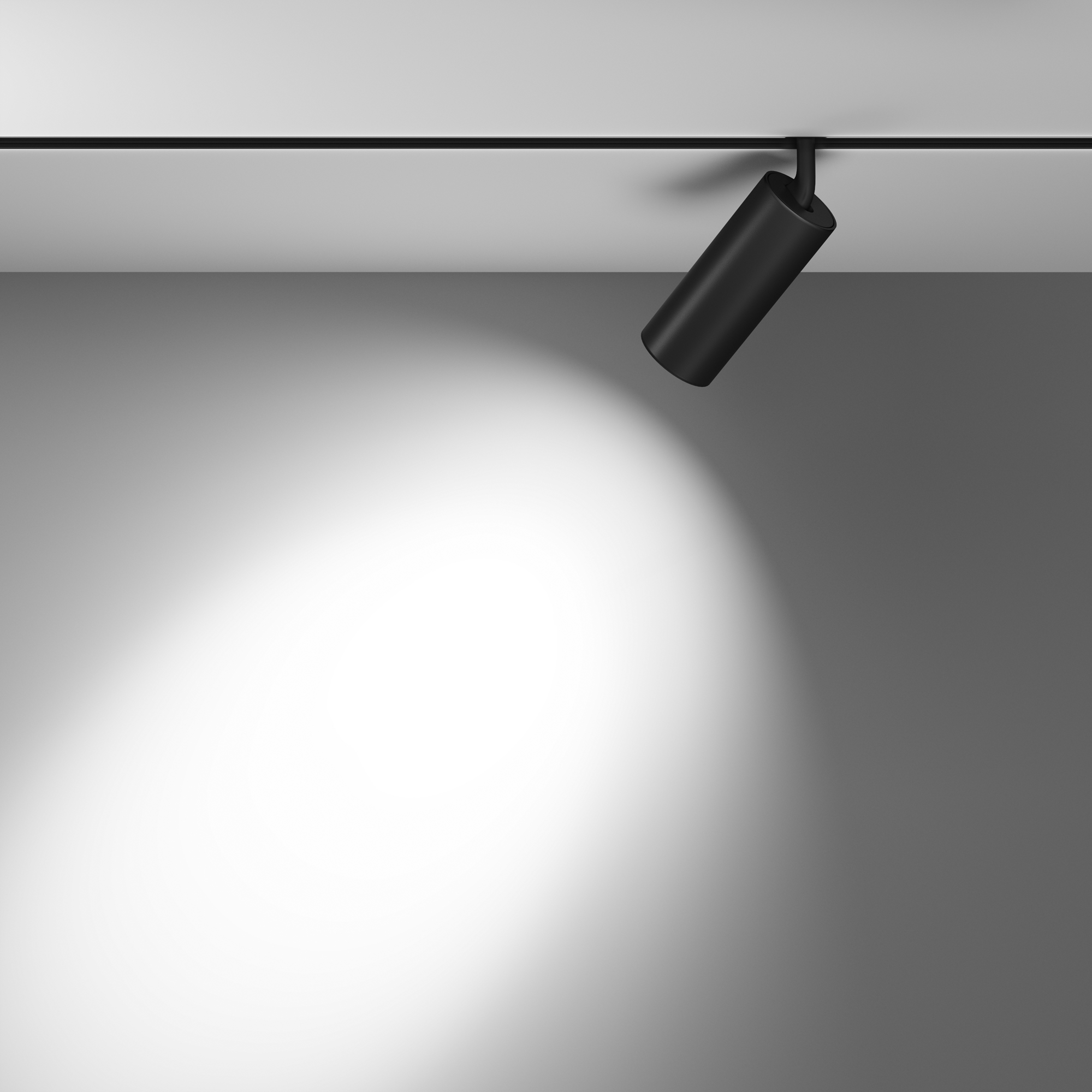 Reflektor do szyn magnetycznych EXILITY FOCUS LED TR032-4-20W3K-S-DS-B, czarny, 20 W – Maytoni - obrazek 2