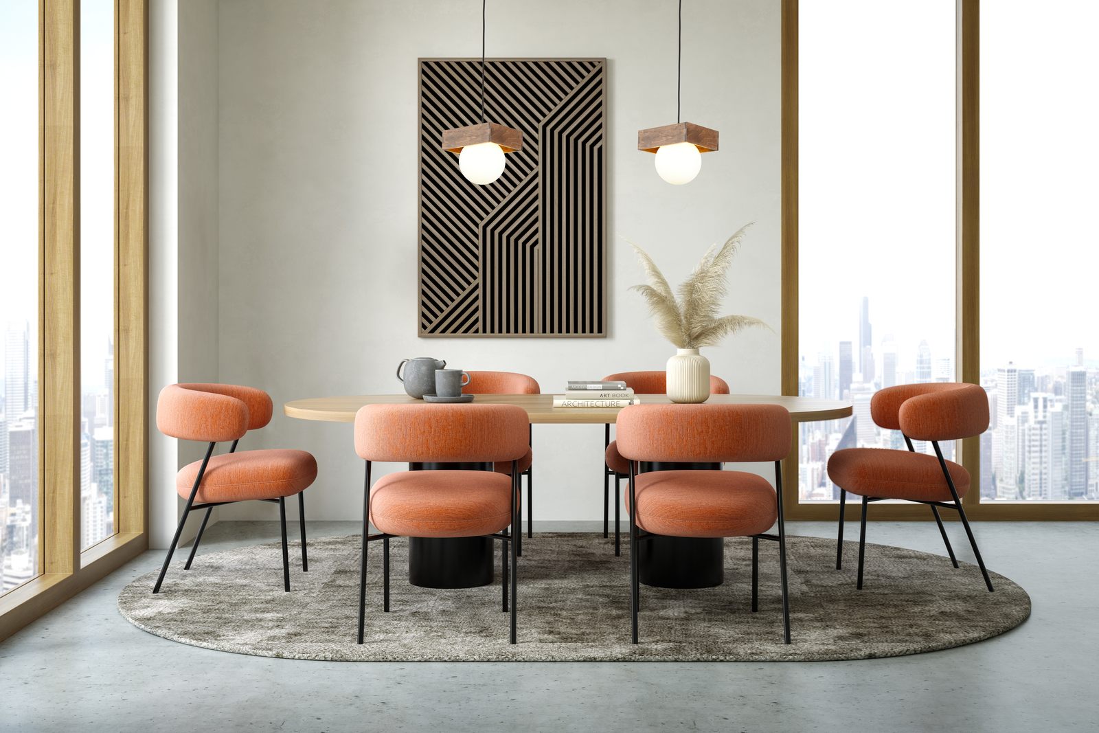 Lampa wisząca w stylu boho BLOOM 1, 1 × G9 – Sigma Lighting 33663 - obrazek 3