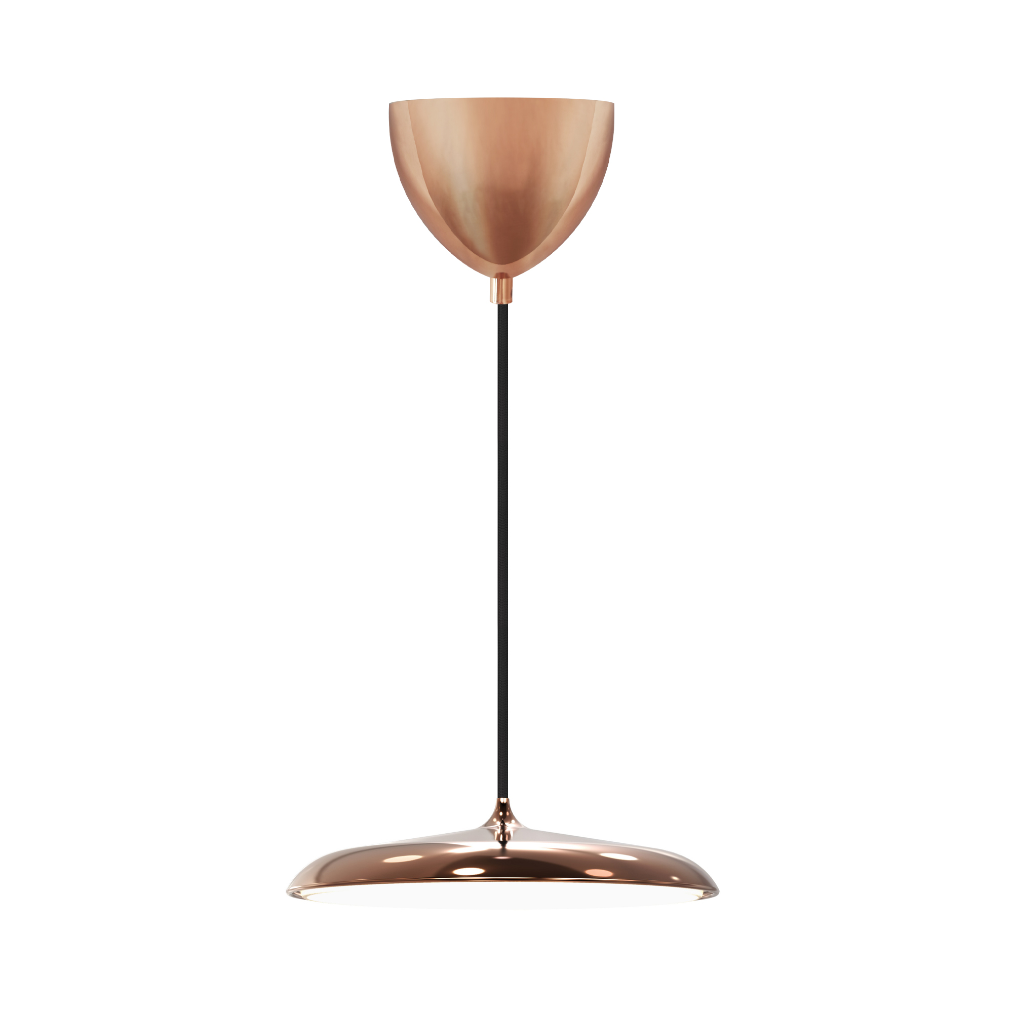Lampa wisząca minimalistyczna Design For The People ARTIST 25 — miedziana, LED, 2420203030 - obrazek 4
