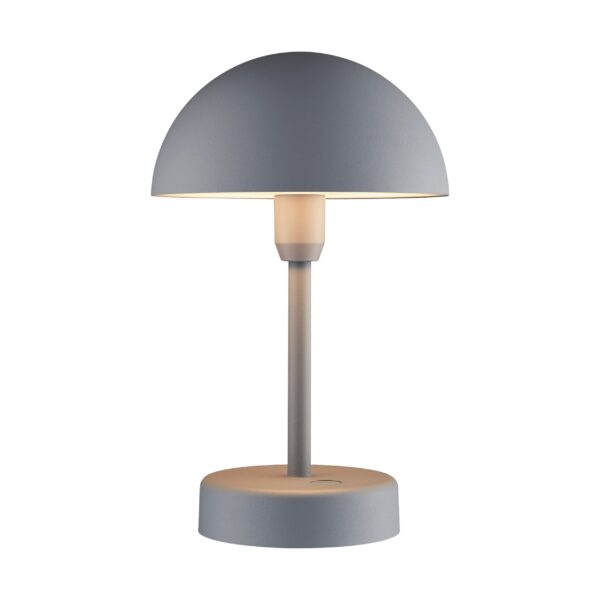 Lampa przenośna skandynawska Nordlux ELLEN TO-GO — szara, LED, 2418015010